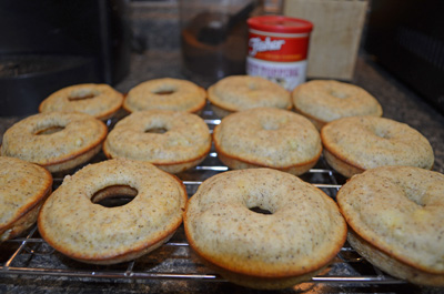 Banana Bread Donuts