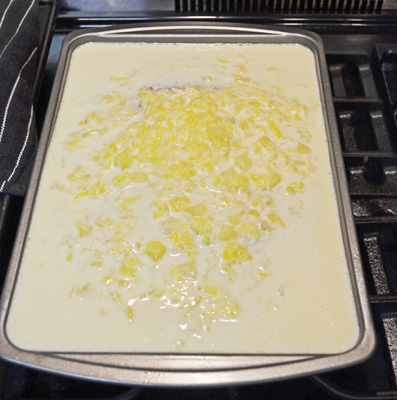 #cake #pineapple #coconut #dessert