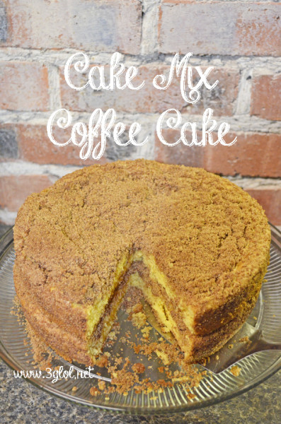Cake Mix Coffee Cake