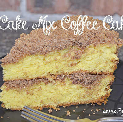 Cake Mix Coffee Cake #coffeecake #cake #dessert
