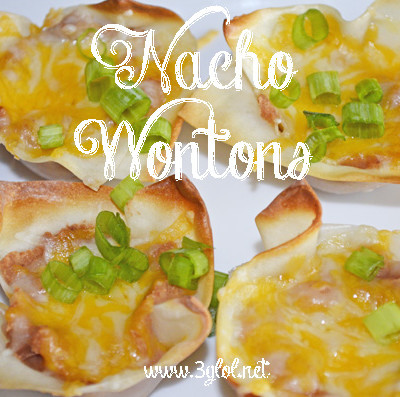 Nacho Wontons #wonton #nacho #appetizer