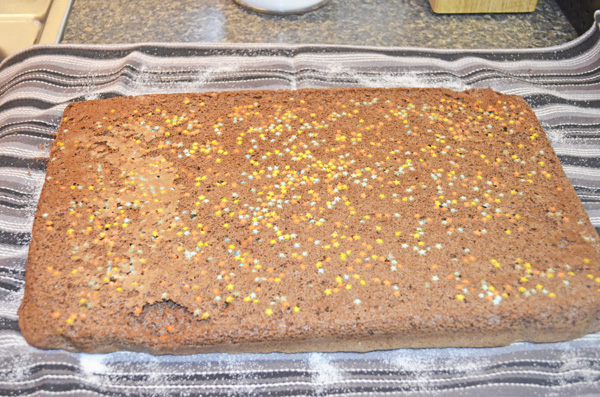 Chocolate and Whipped Peanut Butter Cake Roll by 3GLOL.net