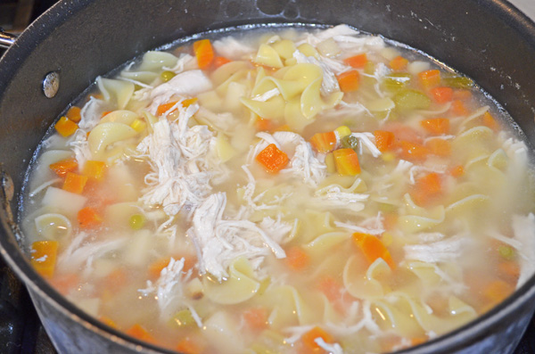 Homemade Chicken Noodle Soup by 3GLOL.net