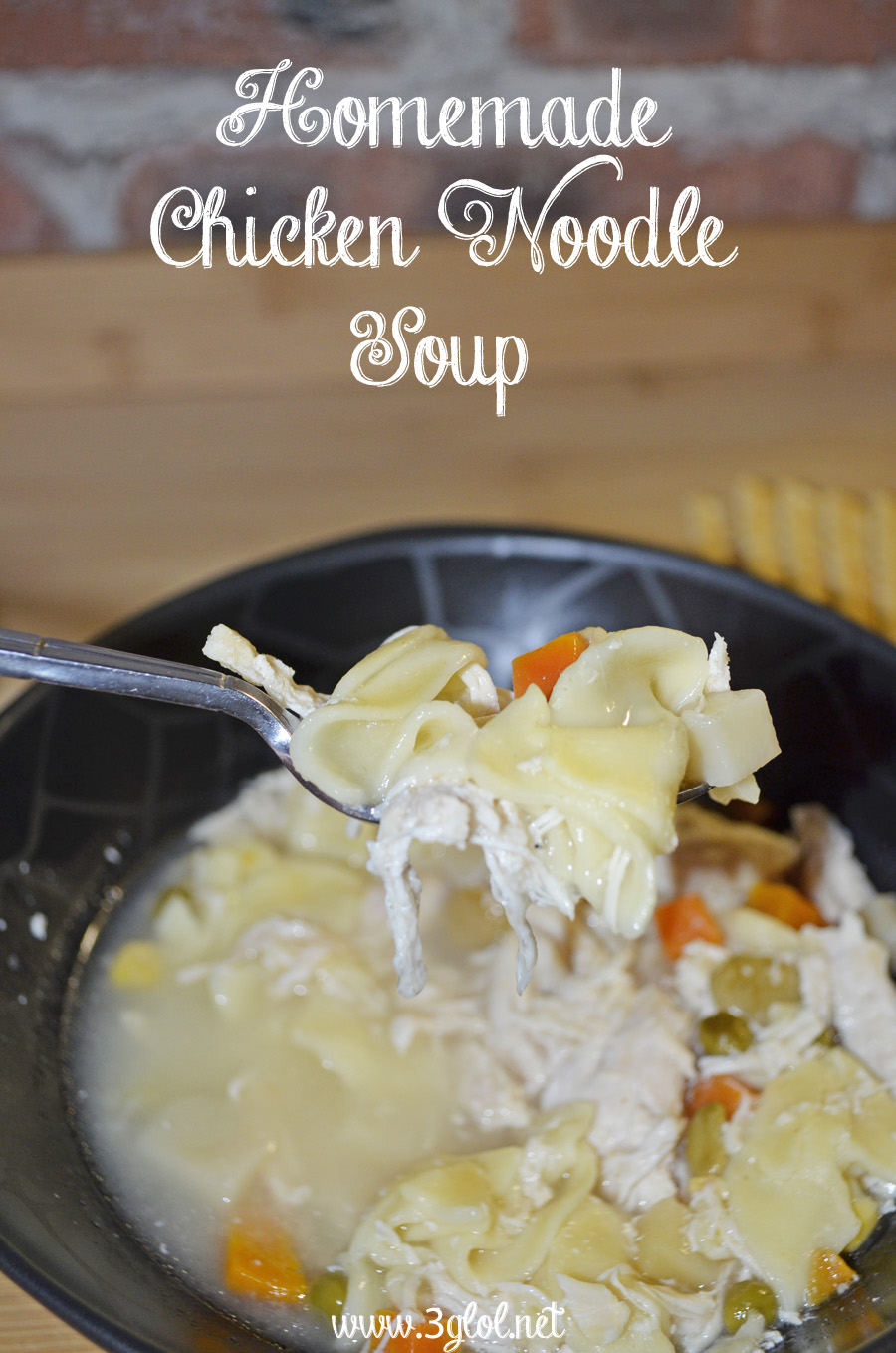 Homemade Chicken Noodle Soup 