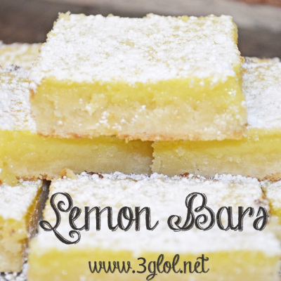 Lemon Bars by 3GLOL.net