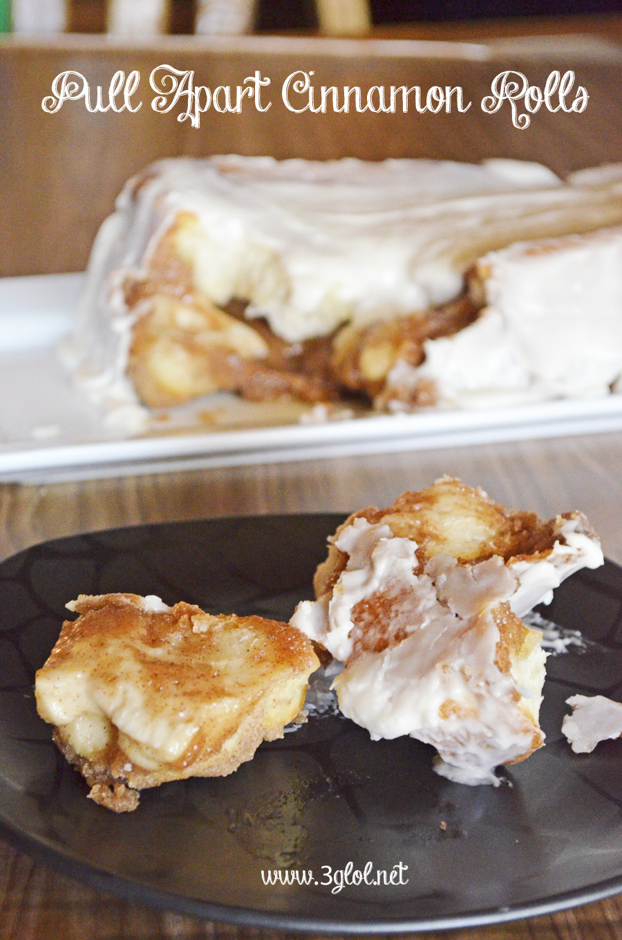 Pull Apart Cinnamon Rolls