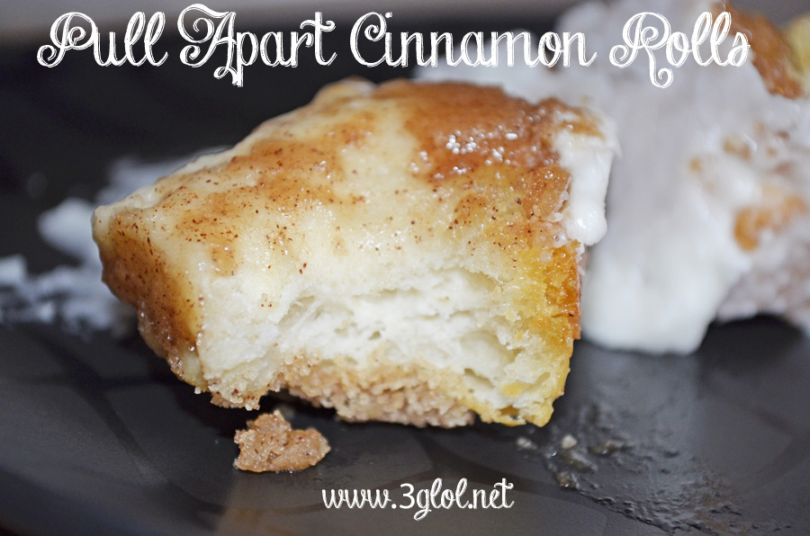 Pull Apart Cinnamon Rolls