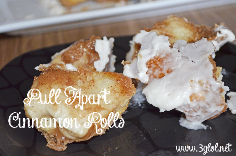 Pull Apart Cinnamon Rolls