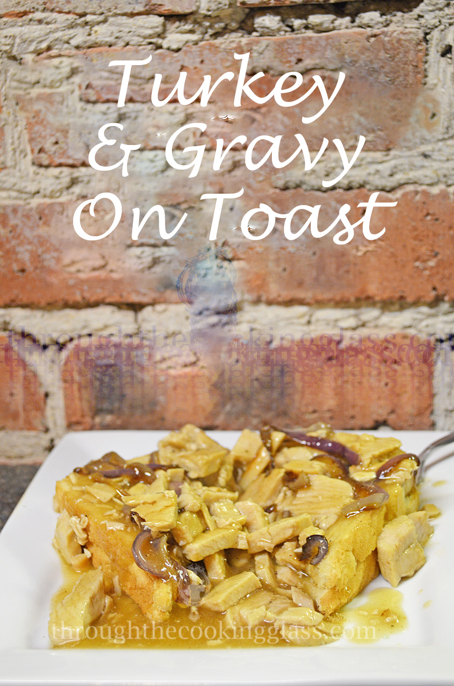 Turkey and Gravy on Toast by 3GLOL.net
