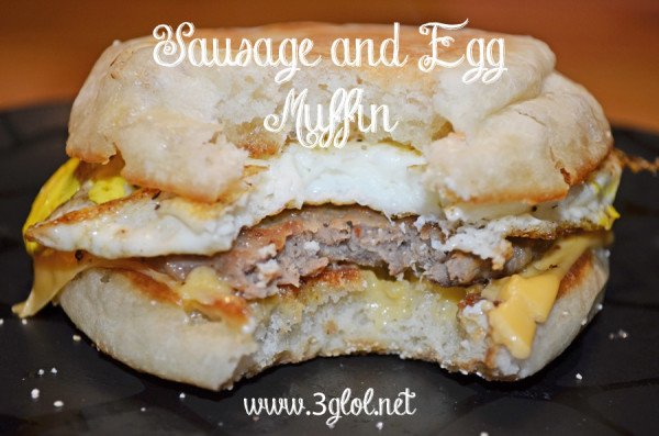 Sausage and Egg Muffin 