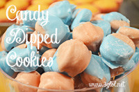 Candy Dipped Cookies by 3GLOL.net