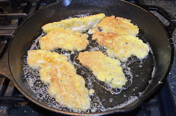 Crispy Parmesan Crusted Turkey Strips by 3glol.net