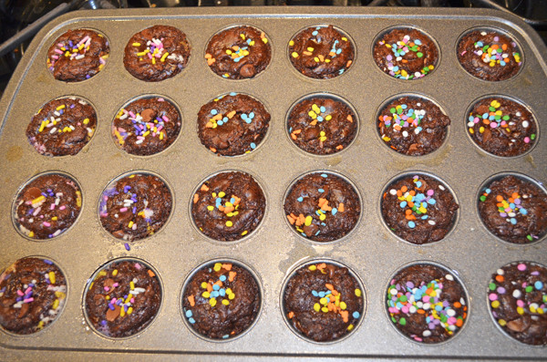 Triple Chocolate Brownie Bites by 3glol.net