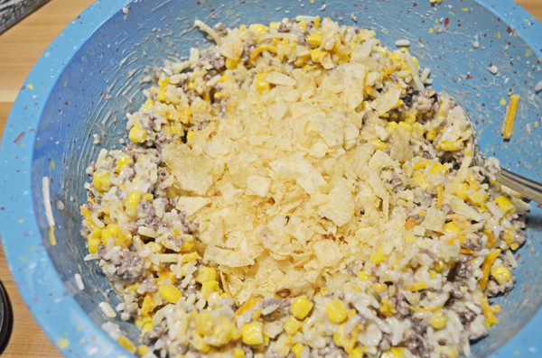 Crunchy Beef and Rice Casserole by 3glol.net
