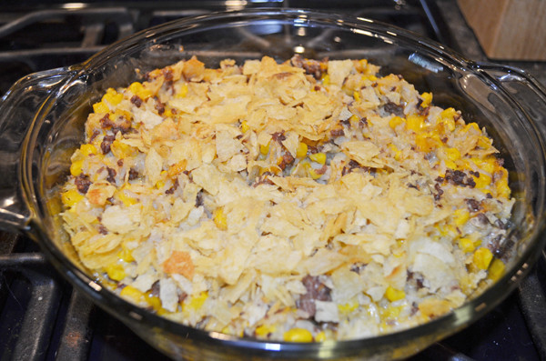 Crunchy Beef and Rice Casserole by 3glol.net