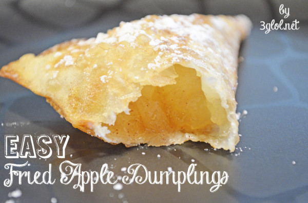 EASY Fried Apple Dumplings 