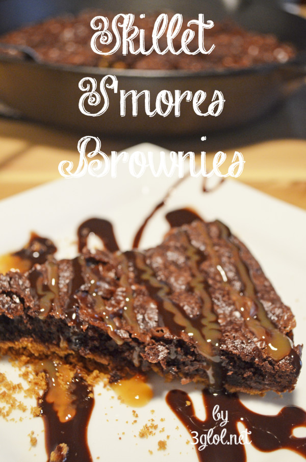 Skillet Smores Brownies