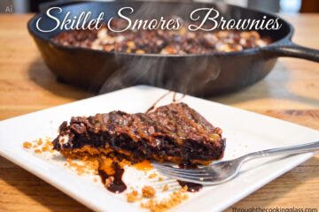 skillet smores brownies