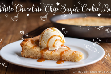 White Chocolate Chip Sugar Cookie Bars