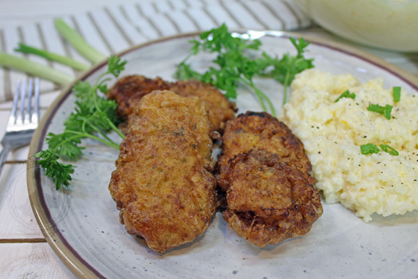 2 Parmesan Crusted Turkey Strips