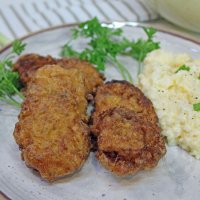 2 Parmesan Crusted Turkey Strips