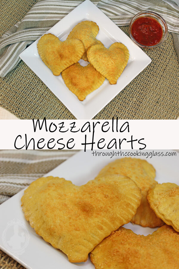 Mozzarella Cheese Hearts