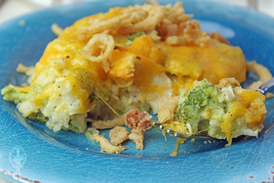 Chicken Broccoli and Rice Casserole – Through the Cooking Glass