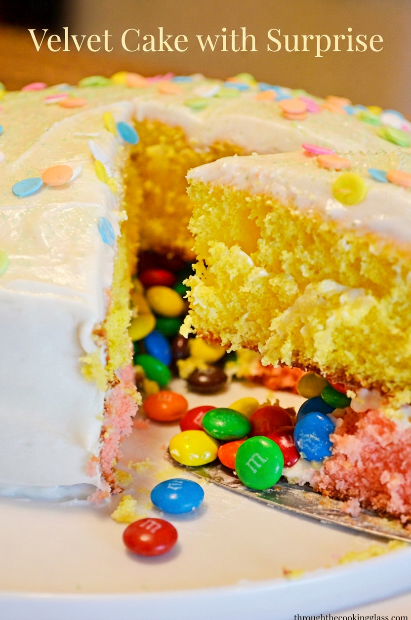 Fun Filled Velvet Cake by 3glol.net