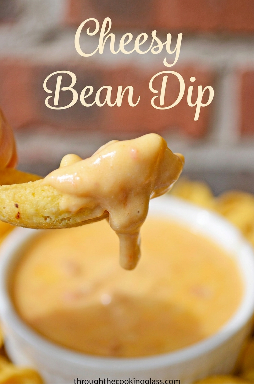 Cheesy Bean Dip by 3GLOL.net Cheesy Bean Dip by 3GLOL.ne