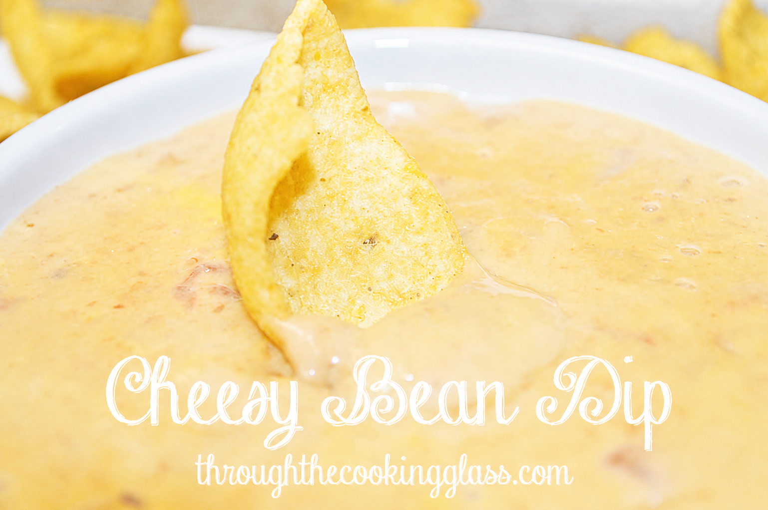 Cheesy Bean Dip by 3GLOL.ne Cheesy Bean Dip by 3GLOL.ne