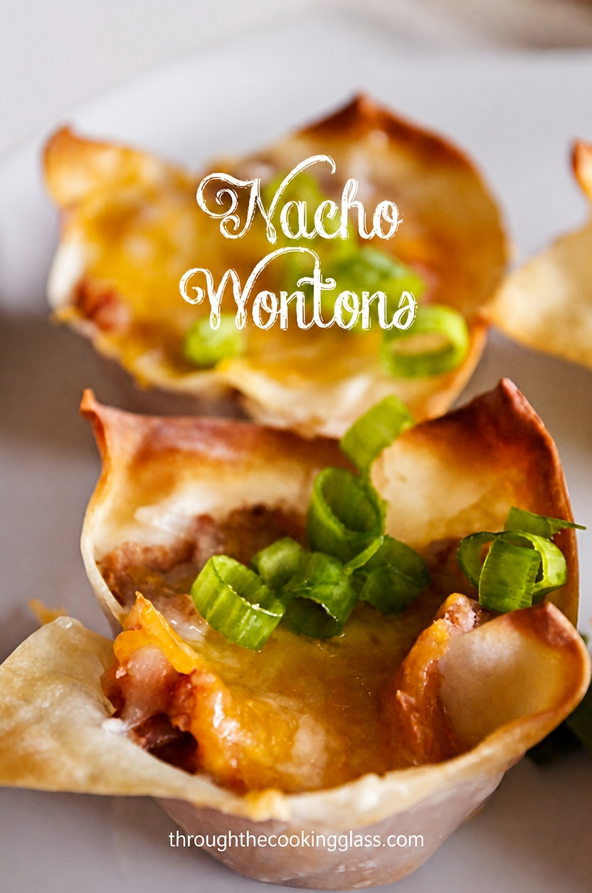 Nacho Wontons Nacho Wontons #wonton #nacho #appetizer