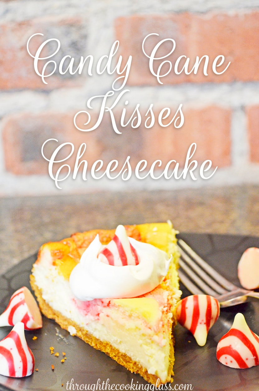 Candy Cane Kisses Cheesecake by 3GLOL.net Candy Cane Kisses Cheesecake by 3GLOL.net