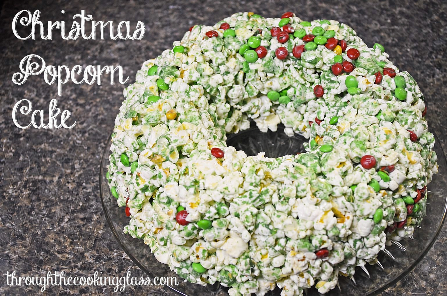 Christmas Popcorn Cake Christmas Popcorn Cake