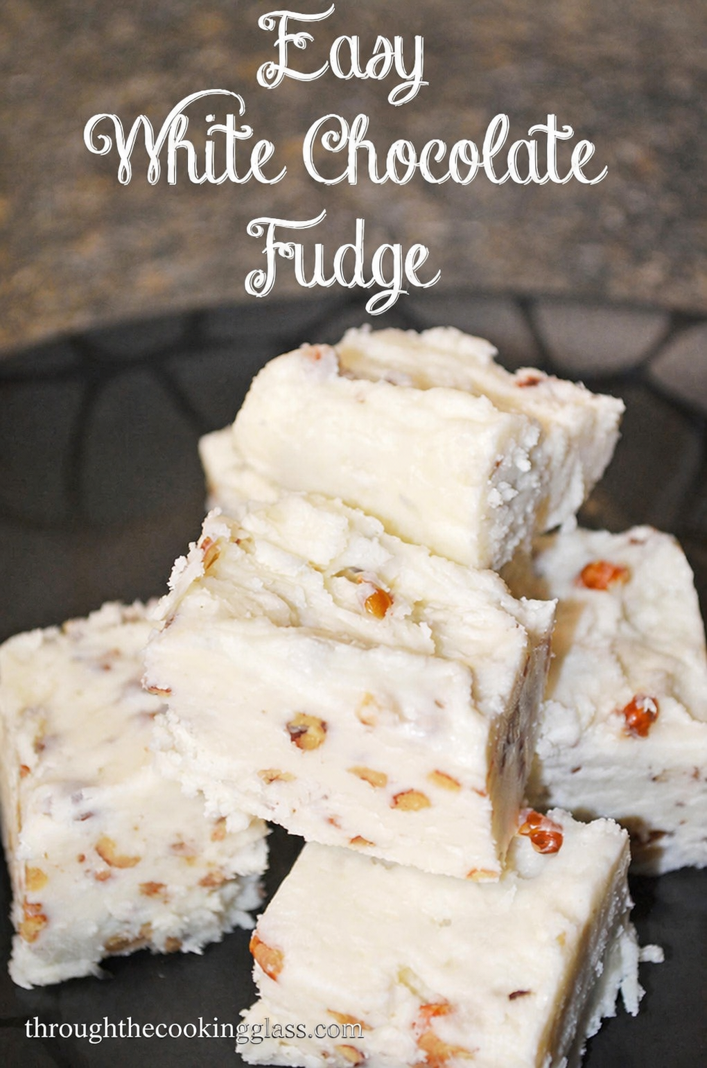 Easy White Chocolate Fudge by 3GLOL.net