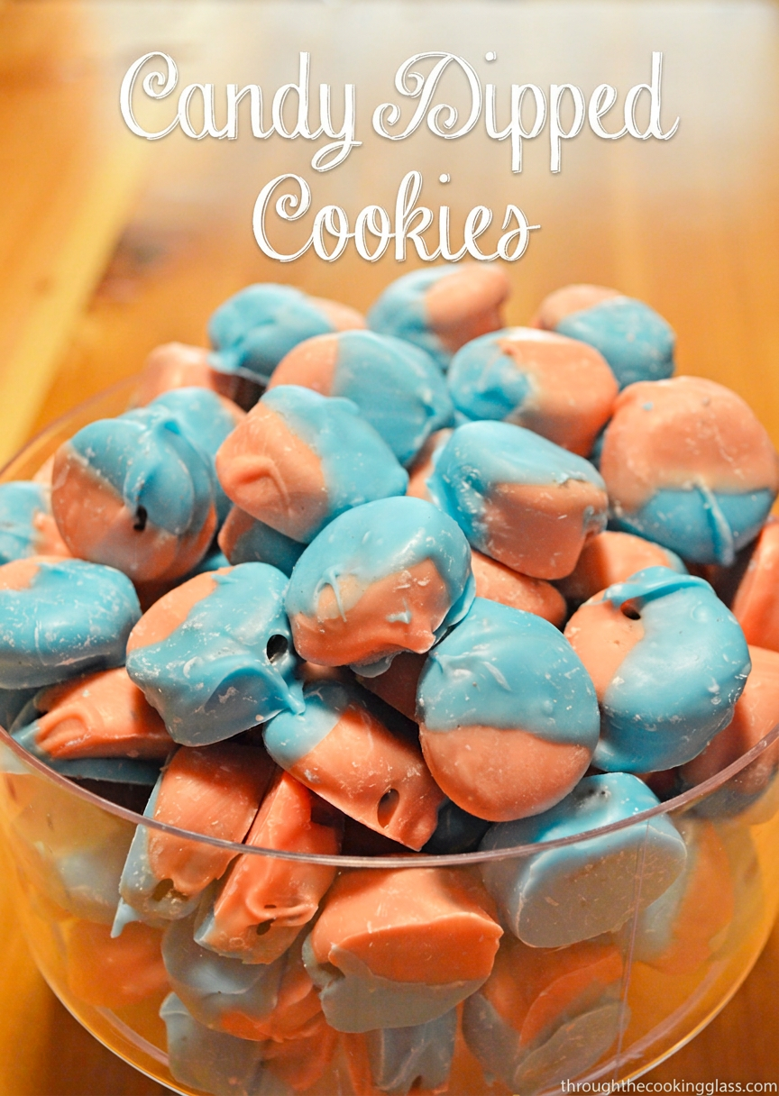 Candy Dipped Cookies by 3GLOL.net Candy Dipped Cookies by 3GLOL.net