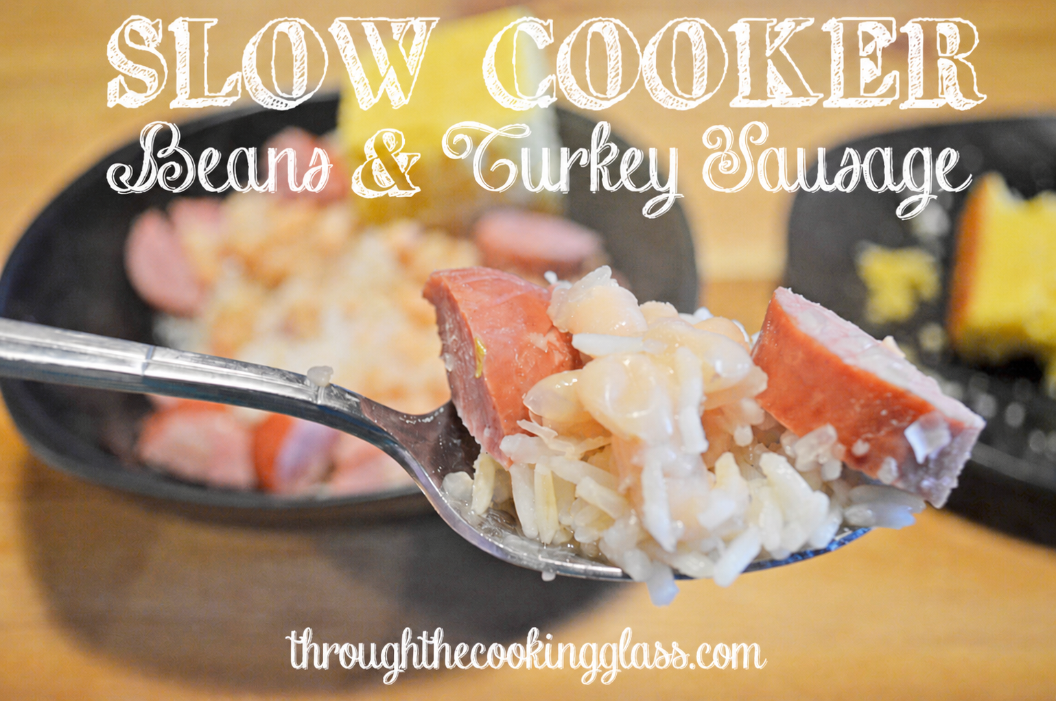 SLOW COOKER Beans and Turkey Sausage by 3glol.net SLOW COOKER Beans and Turkey Sausage by 3glol.net