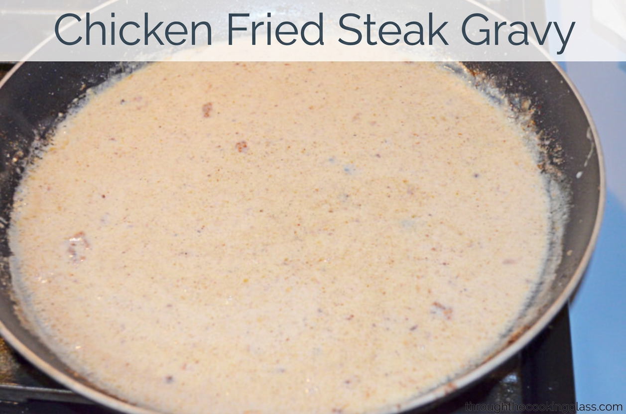 Chicken Fried Steak Gravy #gravy